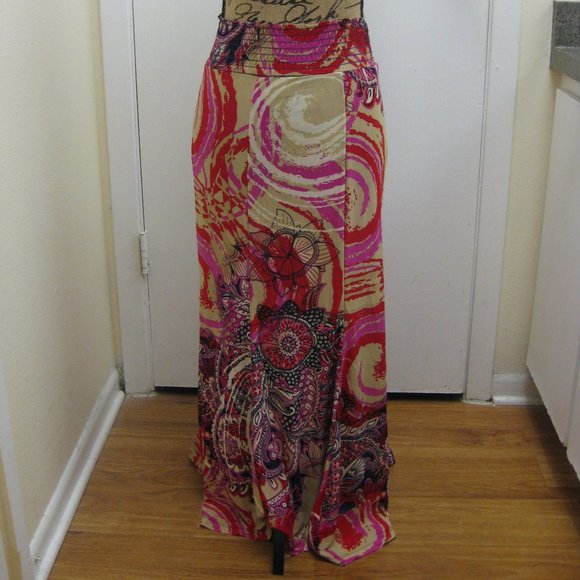 Arden B Dresses & Skirts - NWT Arden B red floral maxi skirt XS extra small